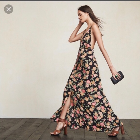 Reformation Dresses & Skirts - Reformation Eloise Vine floral maxi dress size S beautiful and sexy